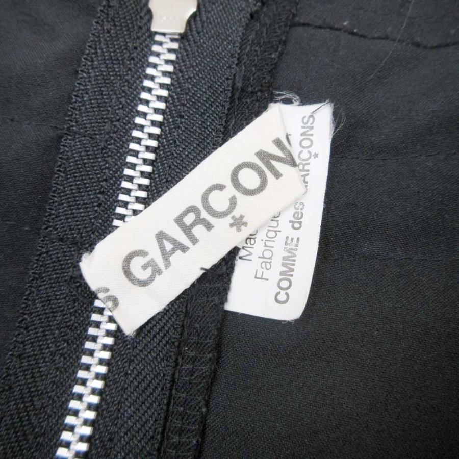 美品 11ss COMME des GARCONS コムデギャルソン 多重人格 ワンピース ノースリーブ 膝丈 ウール 再構築 XS 黒 ブラック レディース 古着 中古 | COMME des GARCONS | 04