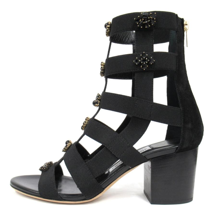 未使用 JIMMY CHOO ジミーチュウ ビジュー グラディエーター サンダル 