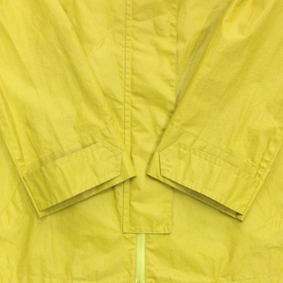 HERNO ヘルノ コットン ジャケット ブルゾン 七分丈 撥水加工 ドローコード ハイネック サイズ38 黄 イエロー レディース 古着 中古 | HERNO | 04