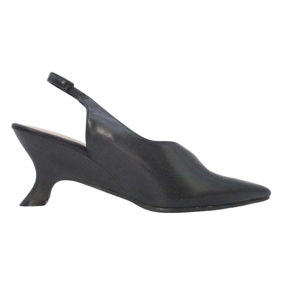 美品 Lugnoncure ルノンキュール スリングバック パンプス シューズ ポインテッドトゥ M/23.0cm 黒 ブラック レディース 古着 中古 |  | 01