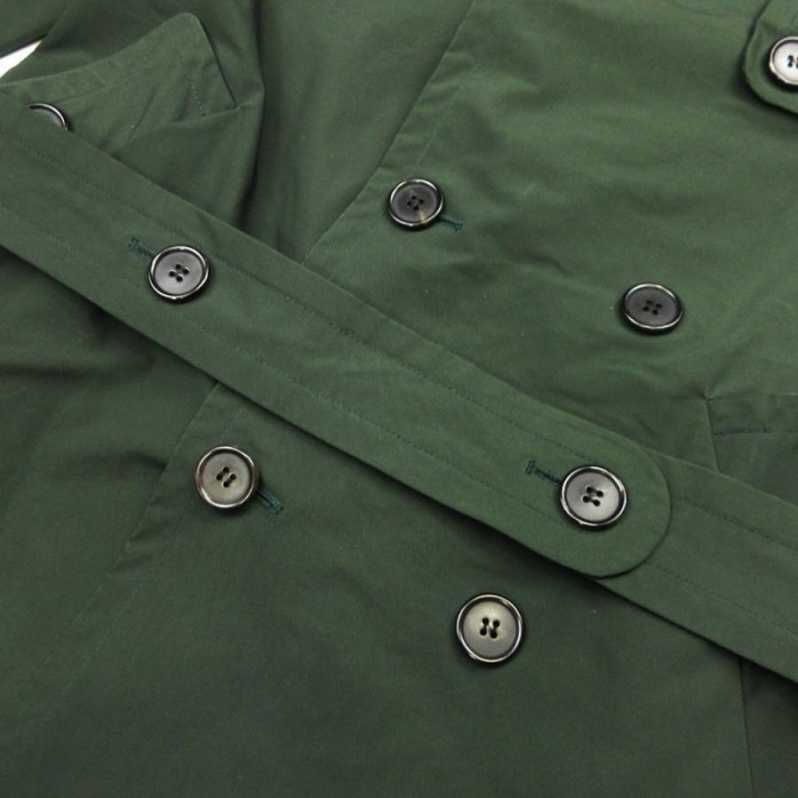 美品 15AW MARNI マルニ トレンチコート ジャケット ブルゾン アウター ベルト タフタ 42 緑 グリーン レディース 古着 中古 | MARNI | 05