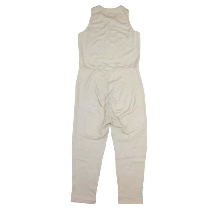 美品 20aw jonnlynx ジョンリンクス オールインワン サロペット ジャンプスーツ コンビネゾン ノースリーブ 裏毛 F アイボリー レディース 古着 中古 | Jonnlynx | 01