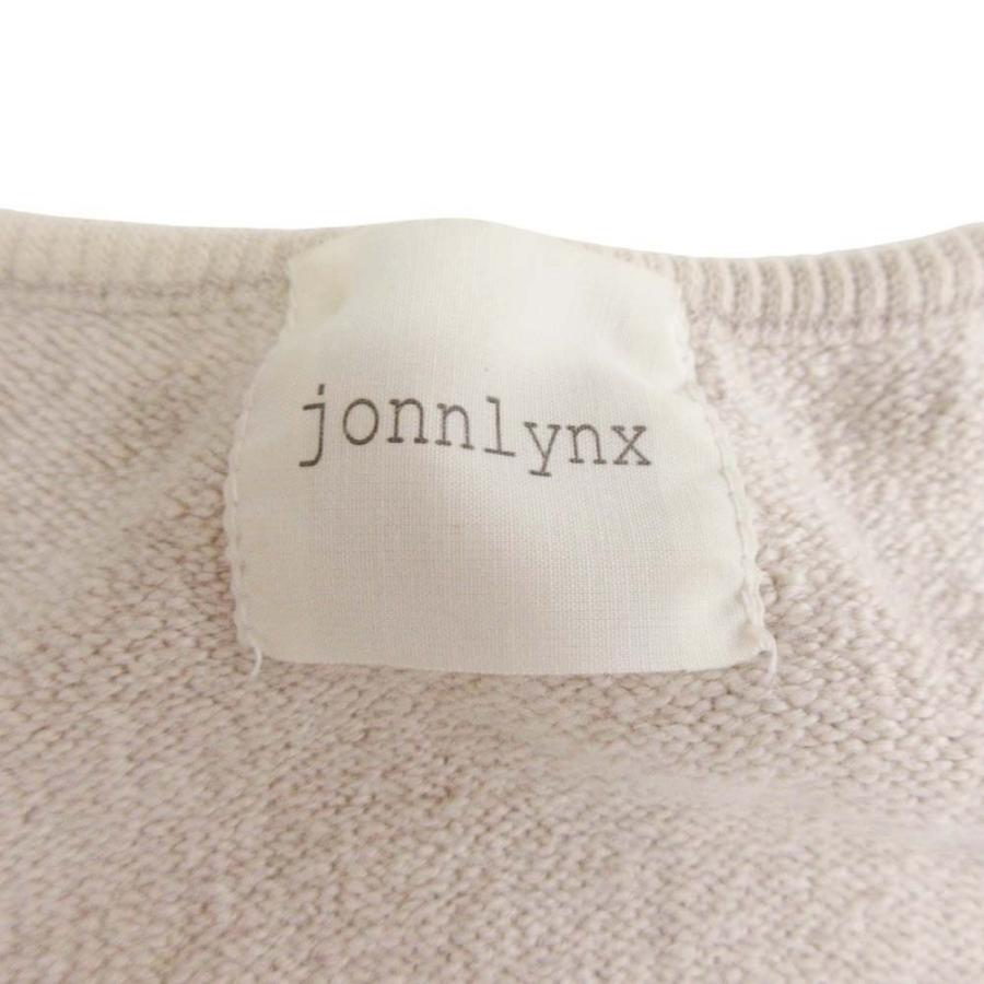 美品 20aw jonnlynx ジョンリンクス オールインワン サロペット ジャンプスーツ コンビネゾン ノースリーブ 裏毛 F アイボリー レディース 古着 中古 | Jonnlynx | 05