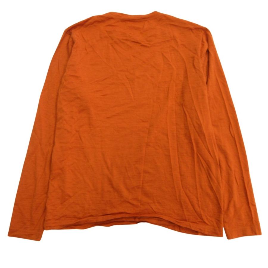 Cale カル ニット カットソー ロング Tシャツ 長袖 ウール サイズ3 オレンジ メンズ 古着 中古 | Cale | 01