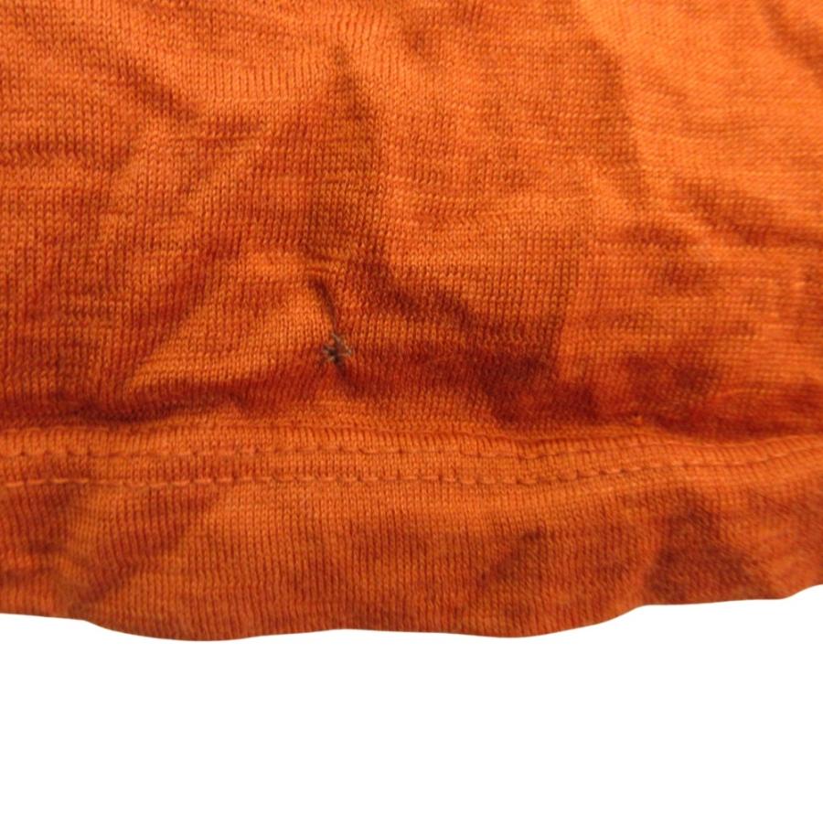 Cale カル ニット カットソー ロング Tシャツ 長袖 ウール サイズ3 オレンジ メンズ 古着 中古 | Cale | 03