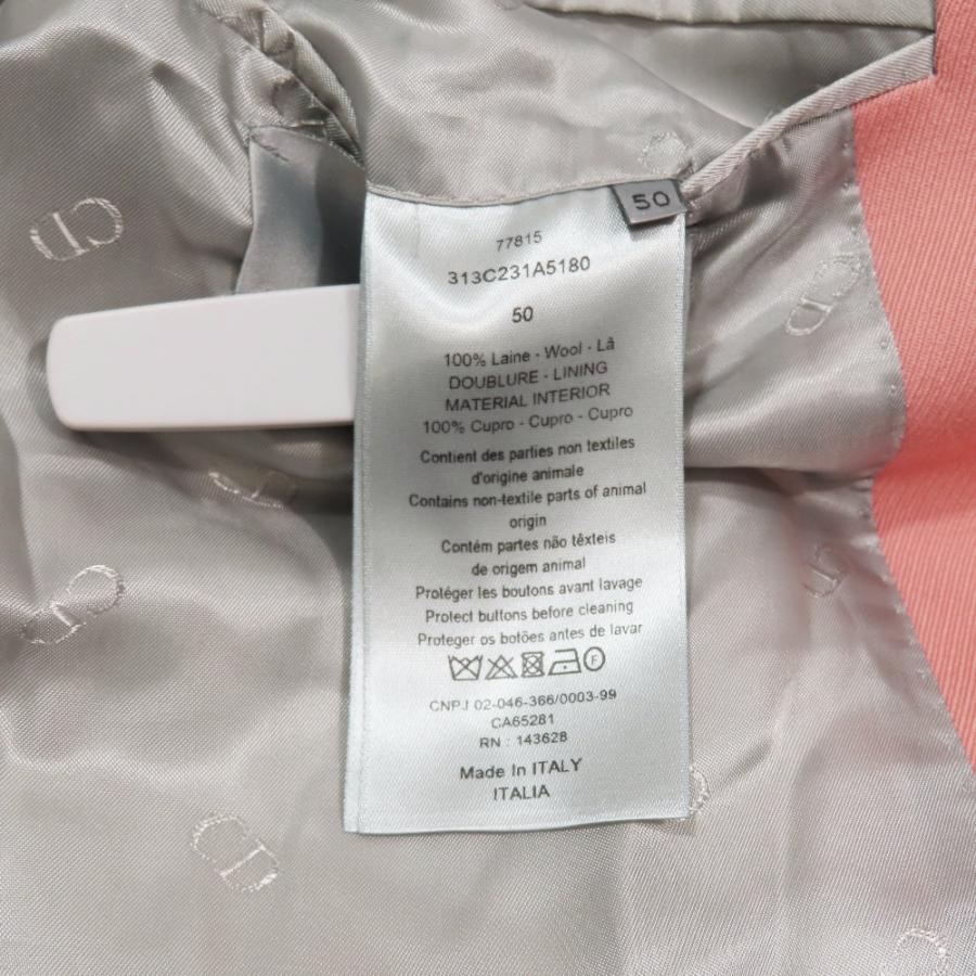 未使用 DIOR ディオール ウール テーラードジャケット ブレザー
