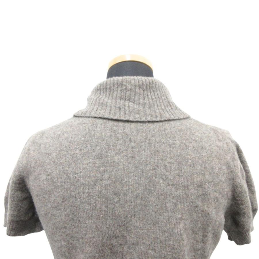 良品 13AW MACPHEE マカフィートゥモローランド ニット セーター カットソー 半袖 タートルネック 12-02-34-02619 茶 ブラウン レディース 古着 中古 | MACPHEE | 05