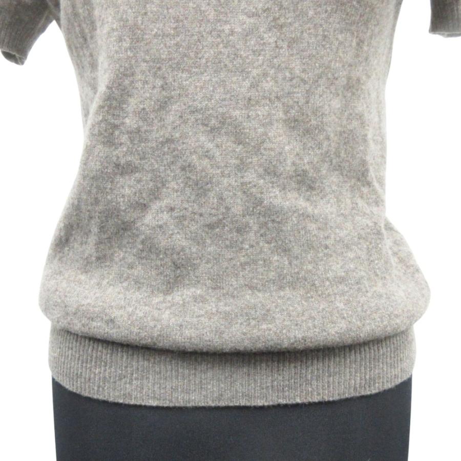 良品 13AW MACPHEE マカフィートゥモローランド ニット セーター カットソー 半袖 タートルネック 12-02-34-02619 茶 ブラウン レディース 古着 中古 | MACPHEE | 06