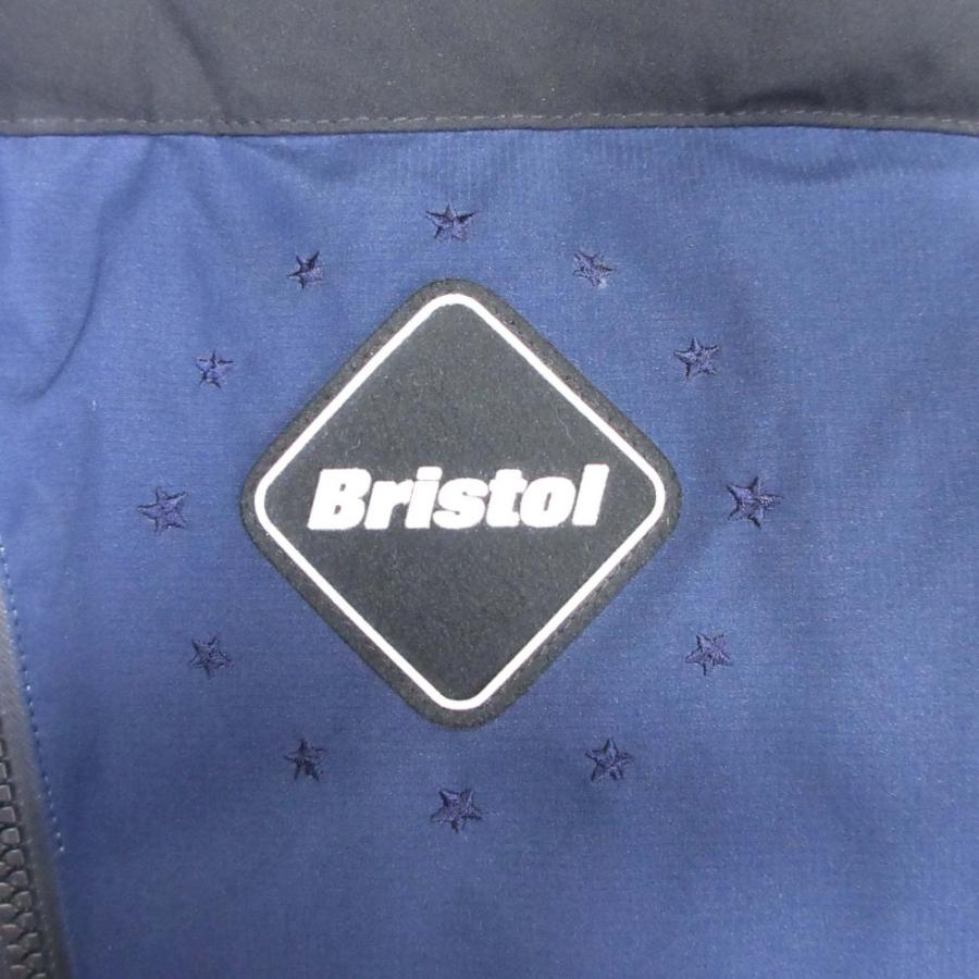 良品 22aw FCRB F.C.Real Bristol エフシーレアルブリストル TOUR DOWN PARKA ダウンジャケット ブルゾン L 紺×黒 メンズ 古着 中古 | F.C.Real Bristol | 07