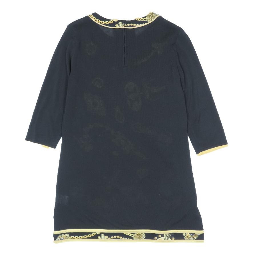 LEONARD FASHION 美品 レオナール ミニワンピース チュニック 