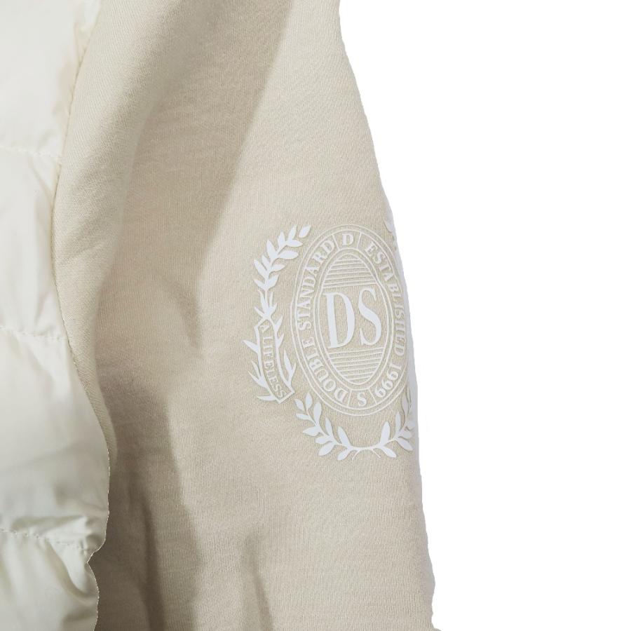 美品 DOUBLE STANDARD CLOTHING ダブルスタンダードクロージング キルティング ダウンジャケット ホワイト ベージュ 36 レディース 古着 中古 | DOUBLE STANDARD CLOTHING | 02
