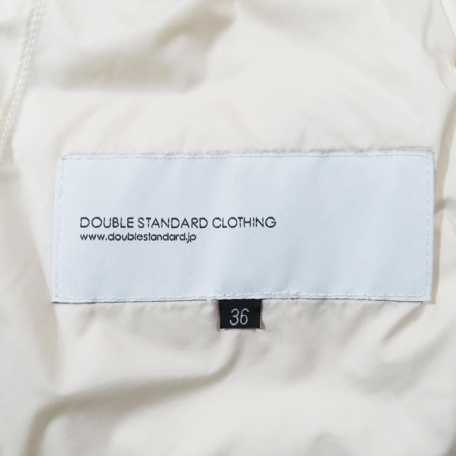 美品 DOUBLE STANDARD CLOTHING ダブルスタンダードクロージング キルティング ダウンジャケット ホワイト ベージュ 36 レディース 古着 中古 | DOUBLE STANDARD CLOTHING | 06