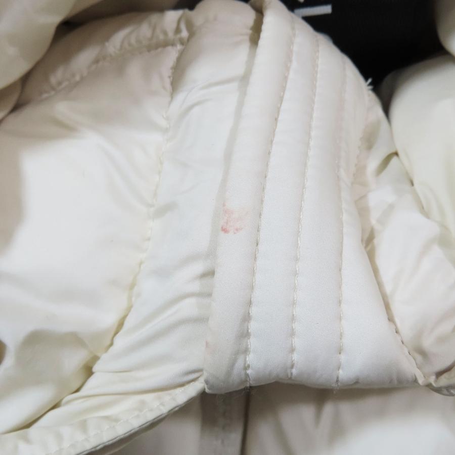 美品 DOUBLE STANDARD CLOTHING ダブルスタンダードクロージング キルティング ダウンジャケット ホワイト ベージュ 36 レディース 古着 中古 | DOUBLE STANDARD CLOTHING | 09