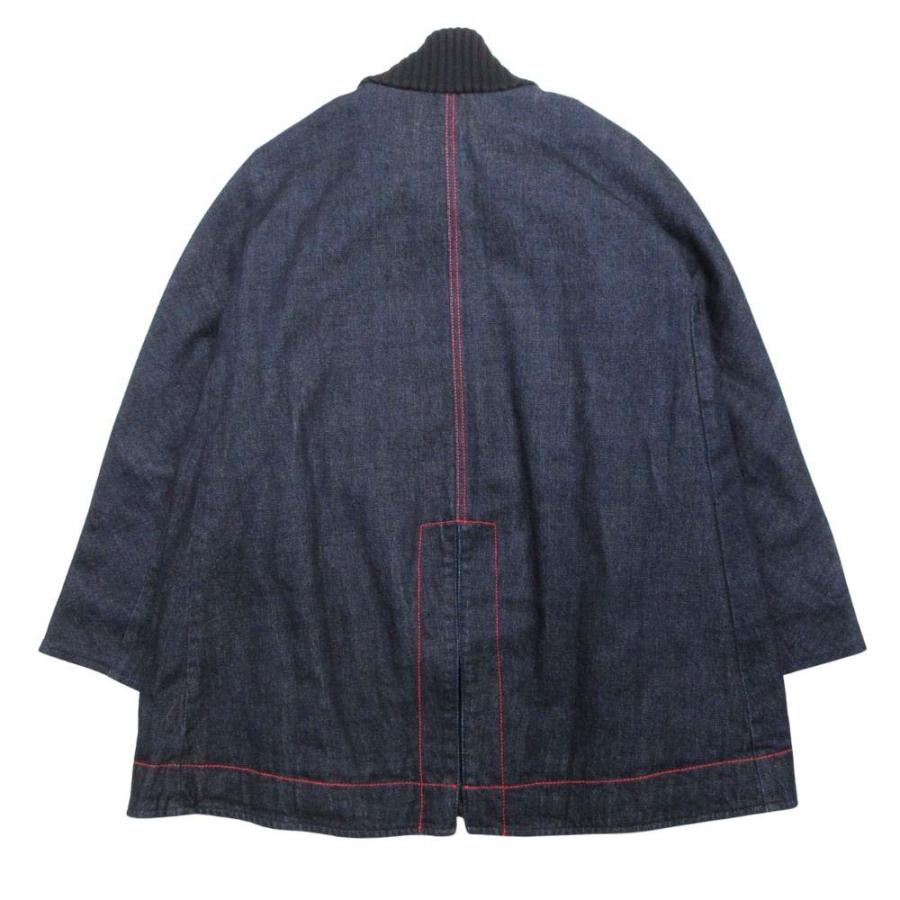 美品 16aw MARNI マルニ デニム キルティング ジャケット ブルゾン 中綿入り Aラインシルエット アウター 40 インディゴ レディース 古着 中古 | MARNI | 01