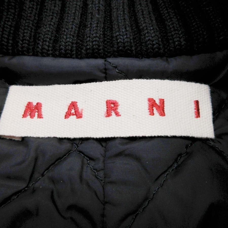 美品 16aw MARNI マルニ デニム キルティング ジャケット ブルゾン 中綿入り Aラインシルエット アウター 40 インディゴ レディース 古着 中古 | MARNI | 07