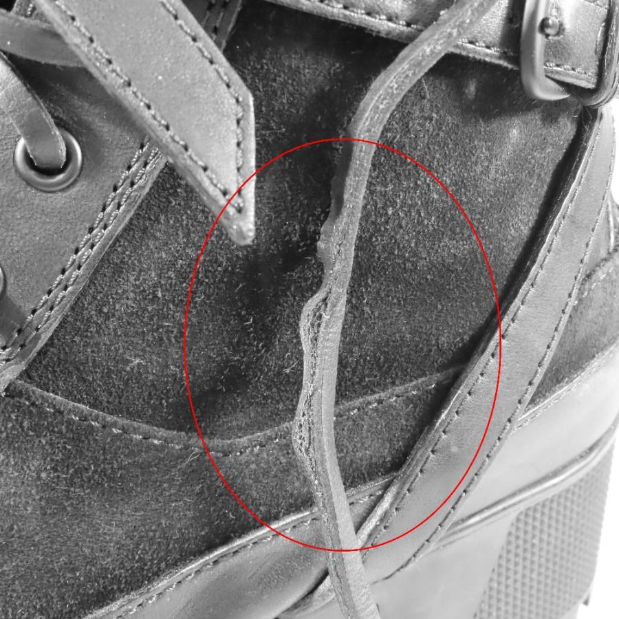 未使用 LOUIS VUITTON ルイヴィトン ローリエートライン 厚底 ショートブーツ スエードレザー シューズ 40 ブラック レディース 古着 中古 | LOUIS VUITTON | 09