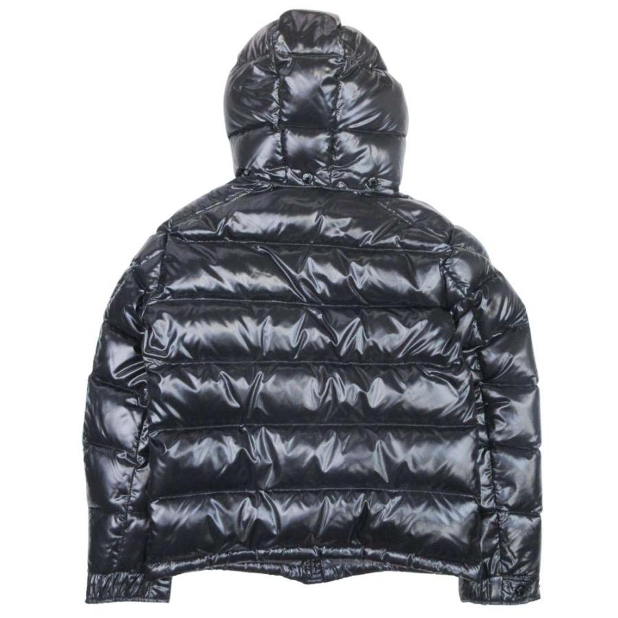 美品 MONCLER モンクレール MAYA GIUBBOTTO マヤ ダウンジャケット ブルゾン アウター フーデッド コート 0 黒 ブラック メンズ 古着 中古 | MONCLER | 01