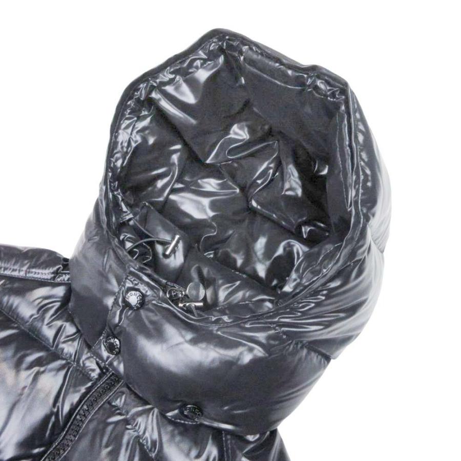 美品 MONCLER モンクレール MAYA GIUBBOTTO マヤ ダウンジャケット ブルゾン アウター フーデッド コート 0 黒 ブラック メンズ 古着 中古 | MONCLER | 02