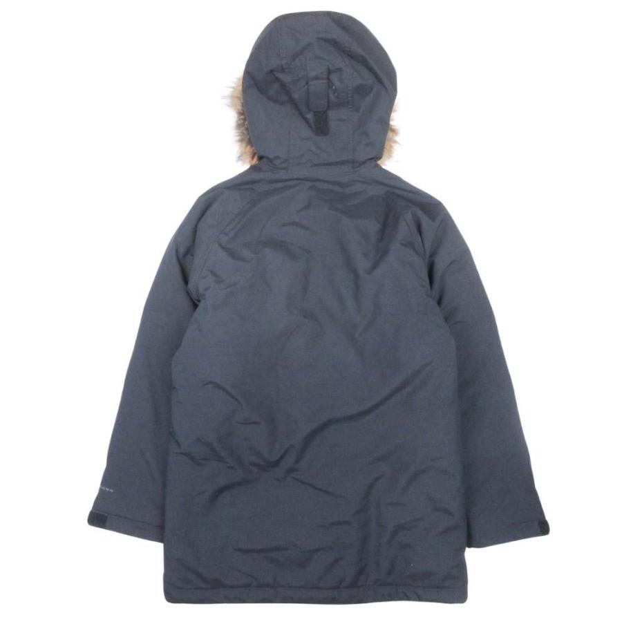 美品 Columbia コロンビア TANANA LOOP タナナループ ダウンジャケット ブルゾン アウター コート フーデッド S 黒 ブラック PL5077 レディース 古着 中古 | Columbia | 01