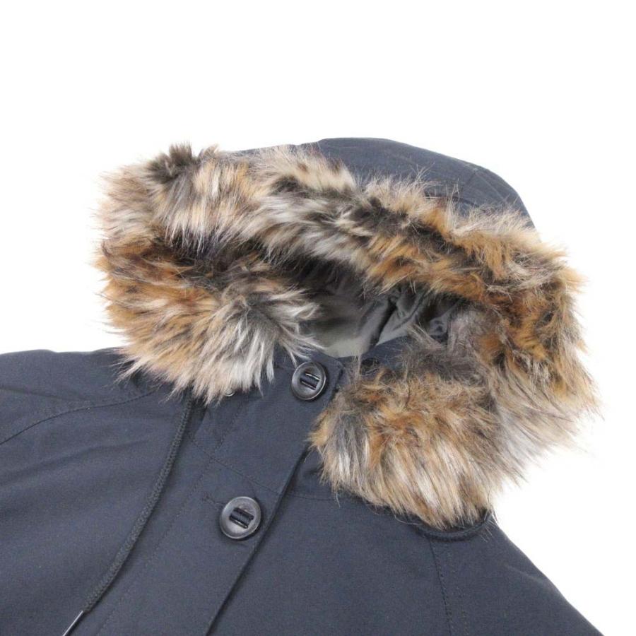 美品 Columbia コロンビア TANANA LOOP タナナループ ダウンジャケット ブルゾン アウター コート フーデッド S 黒 ブラック PL5077 レディース 古着 中古 | Columbia | 02