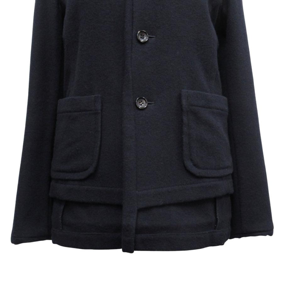 美品 03AW tricot COMME des GARCONS トリココムデギャルソン コート ジャケット ブルゾン ヴィンテージ サイズS ネイビー レディース 古着 中古 | tricot COMME des GARCONS | 03