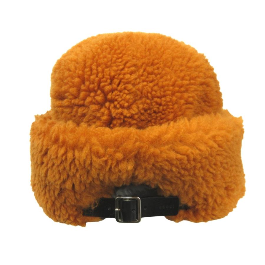 未使用 25aw sacai サカイ Puffy Beanie パフィー ボア ビーニー ハット ボア ニット キャップ ニット帽 ウール 帽子 オレンジ メンズ 古着 中古 | sacai | 02