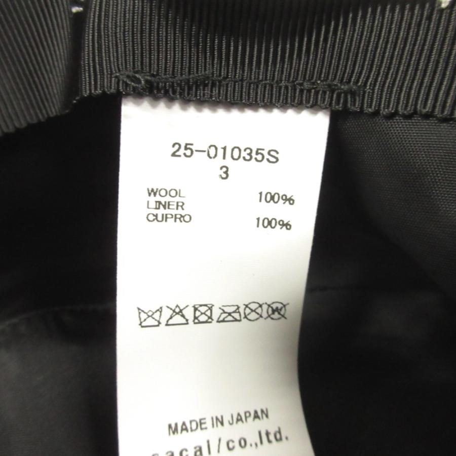 sacai（サカイ） 未使用 25aw sacai Wool Melton S Hat ウール