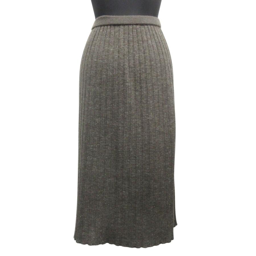 美品 70's ISSEY MIYAKE イッセイミヤケ ウール イージー ロング スカート オールスタイルタグ ヴィンテージ ビンテージ レディース 古着 中古 | ISSEY MIYAKE | 02