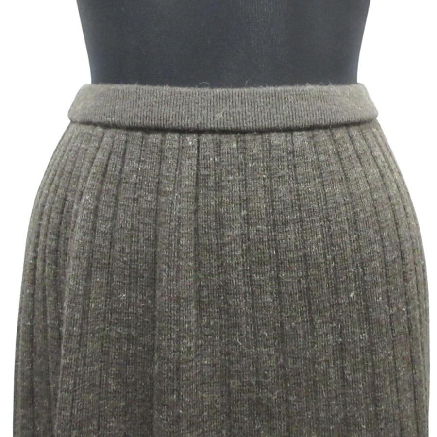 美品 70's ISSEY MIYAKE イッセイミヤケ ウール イージー ロング スカート オールスタイルタグ ヴィンテージ ビンテージ レディース 古着 中古 | ISSEY MIYAKE | 03