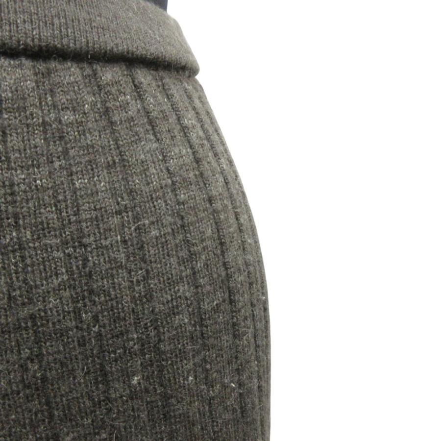 美品 70's ISSEY MIYAKE イッセイミヤケ ウール イージー ロング スカート オールスタイルタグ ヴィンテージ ビンテージ レディース 古着 中古 | ISSEY MIYAKE | 04