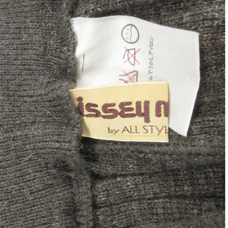 美品 70's ISSEY MIYAKE イッセイミヤケ ウール イージー ロング スカート オールスタイルタグ ヴィンテージ ビンテージ レディース 古着 中古 | ISSEY MIYAKE | 06