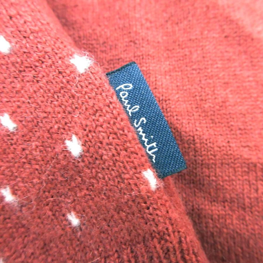 美品 Paul Smith JEANS ポールスミスジーンズ Vネック ニット カーディガン セーター 羽織 カットソー L 茶 ブラウン メンズ 古着 中古 | Paul Smith JEANS | 04