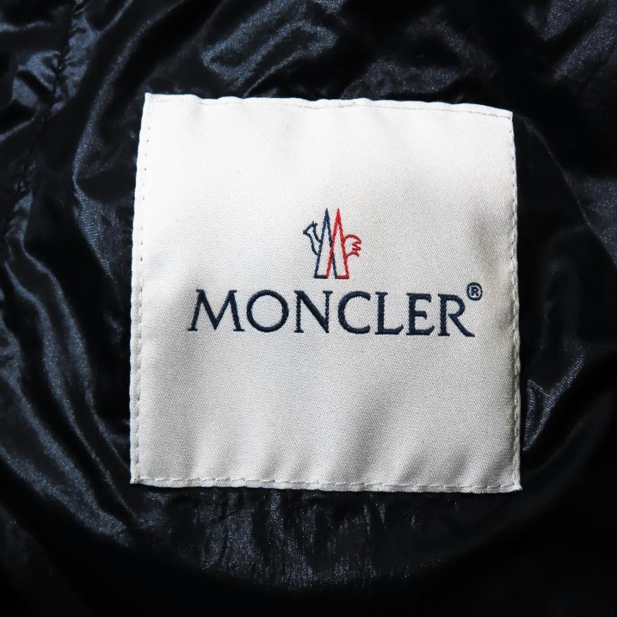 美品 MONCLER モンクレール ACORUS GIUBBOTTO ACORUS JACKET ダウンジャケット スタンドカラー ロゴワッペン 紺 ネイビー 1 メンズ 古着 中古 | MONCLER | 05