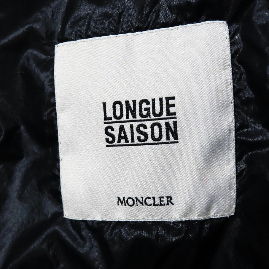 美品 MONCLER モンクレール ACORUS GIUBBOTTO ACORUS JACKET ダウンジャケット スタンドカラー ロゴワッペン 紺 ネイビー 1 メンズ 古着 中古 | MONCLER | 06