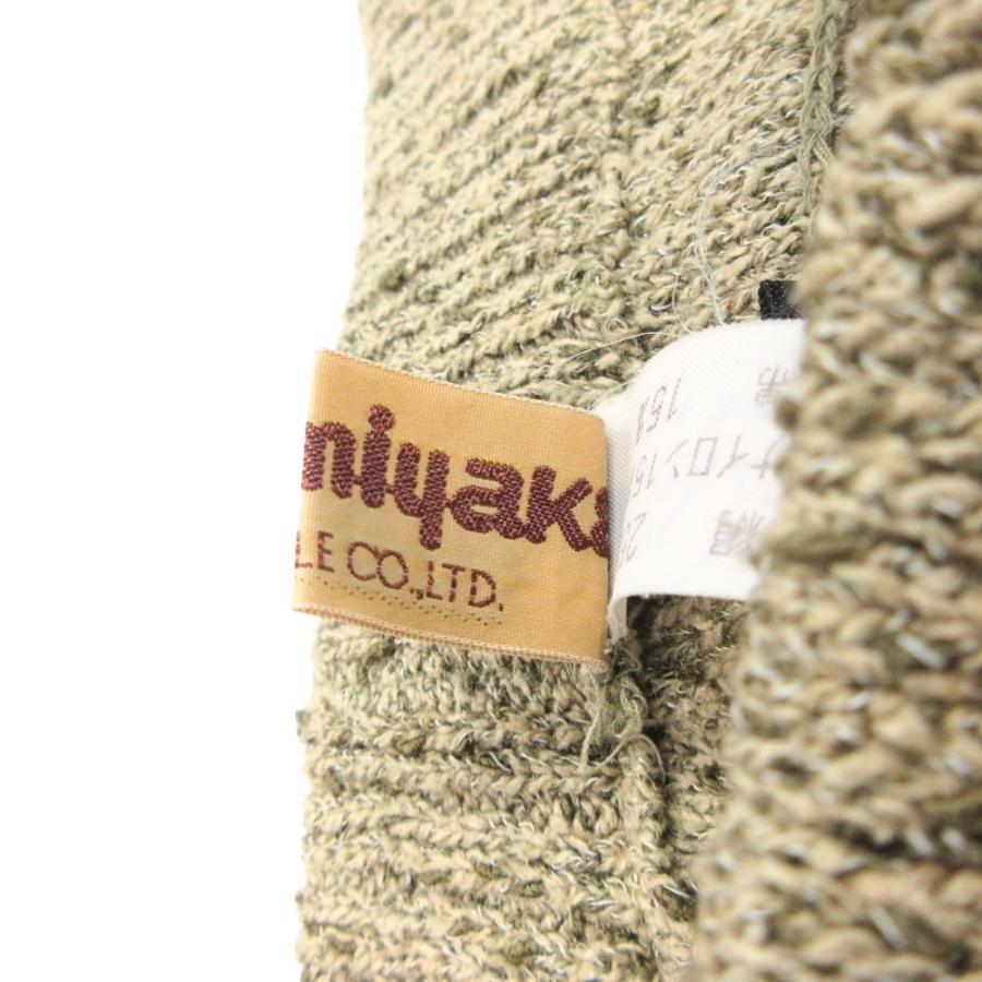 良品 70's ISSEY MIYAKE イッセイミヤケ シルク混 ニット ロング イージー スカート オールスタイルタグ ヴィンテージ レディース 古着 中古 | ISSEY MIYAKE | 05