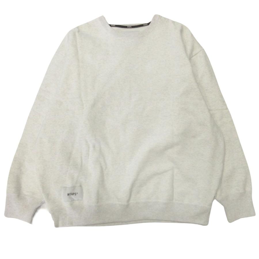 新品同様 25aw WTAPS ダブルタップス SIGN-YD スウェット トレーナー カットソー ロゴ 25ATDT-CSM01 サイズ4 ライトグレー メンズ 古着 中古 | WTAPS