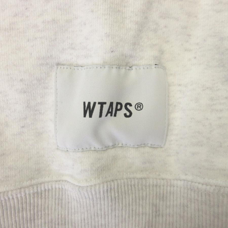 新品同様 25aw WTAPS ダブルタップス SIGN-YD スウェット トレーナー カットソー ロゴ 25ATDT-CSM01 サイズ4 ライトグレー メンズ 古着 中古_2