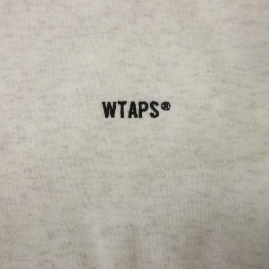 新品同様 25aw WTAPS ダブルタップス SIGN-YD スウェット トレーナー カットソー ロゴ 25ATDT-CSM01 サイズ4 ライトグレー メンズ 古着 中古_4