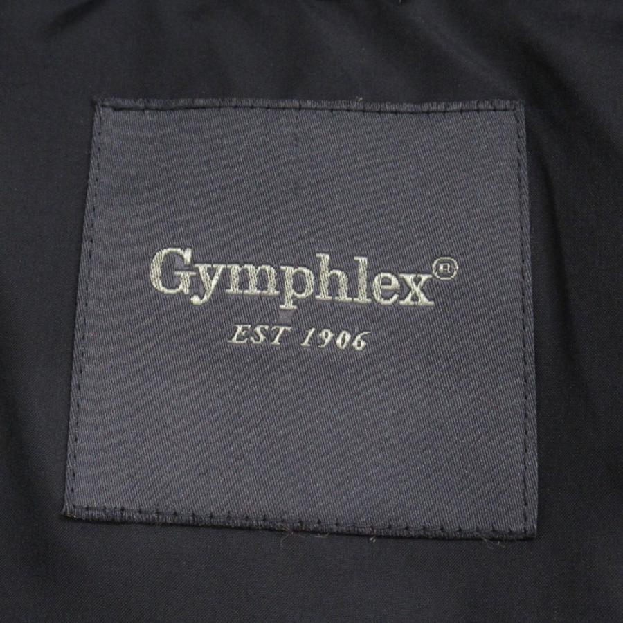 美品 Gymphlex ジムフレックス ダウン ジャケット ブルゾン フード サイズ12 S相当 紺 ネイビー レディース 古着 中古 | GYMPHLEX | 05