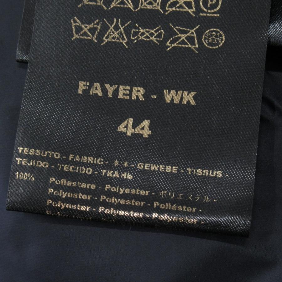 美品 MOORER ムーレー FAYER-WK ダウン ベスト ジャケット ブルゾン サイズ44 紺 ネイビー メンズ 古着 中古 | MOORER | 05