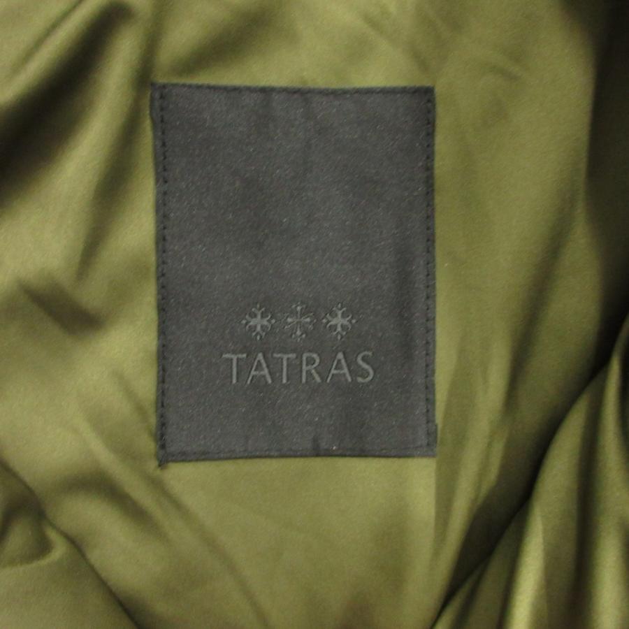 新品同様 TATRAS タトラス ASTONI アストーニ ボアブルゾン ジャケット フェイクファー MTAT24A4857 サイズ02 緑 グリーン メンズ 古着 中古の画像