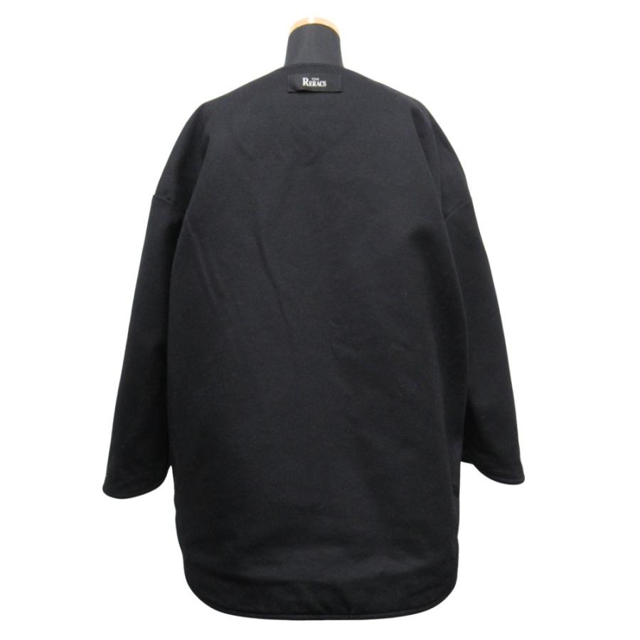 良品 18AW THE RERACS ザ リラクス リバーシブル キルティング ジャケット ブルゾン サイズF カーキ/ブラック レディース 古着 中古 | THE RERACS | 03