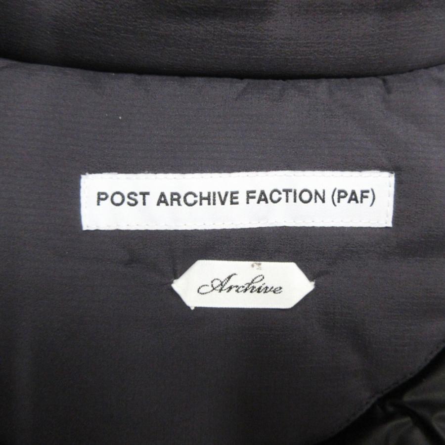 美品 POST ARCHIVE FACTION ポストアーカイブファクション AIR JACKET エアー ジャケット ブルゾン 中綿 サイズXL 黒 メンズ 古着 中古 | POST ARCHIVE FACTION | 06