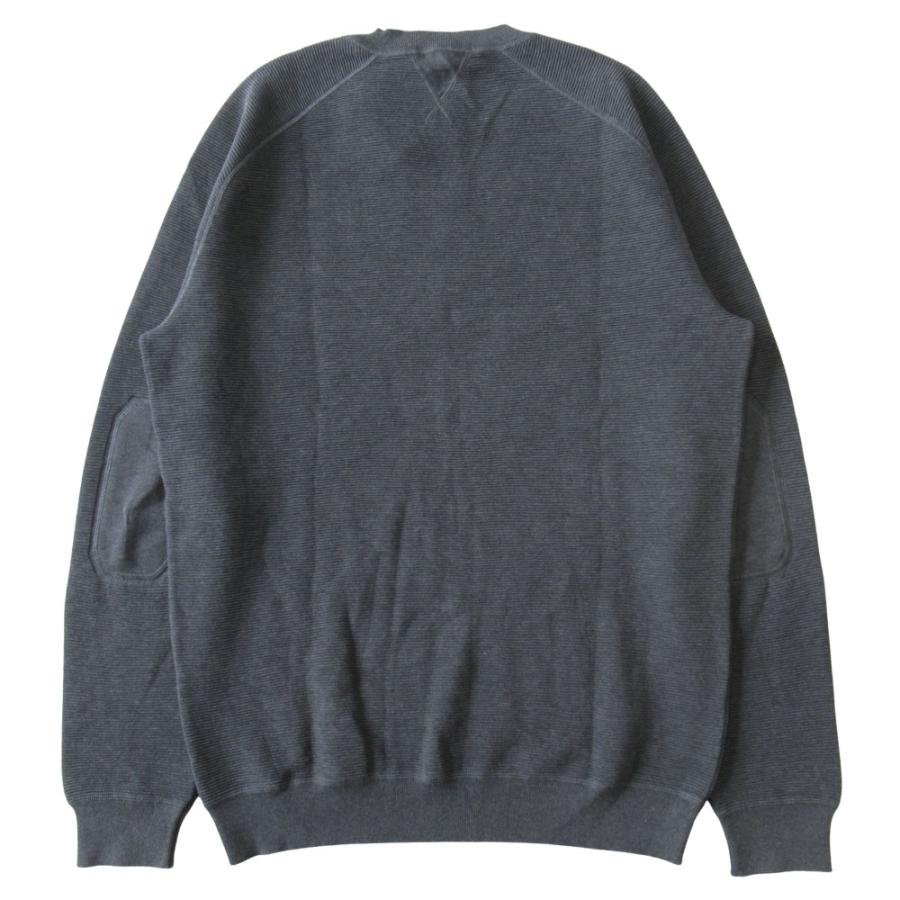 未使用 Ermenegildo Zegna エルメネジルドゼニア ニット セーター カットソー 長袖 大きいサイズ 56 XXL チャコールグレー メンズ 古着 中古_1