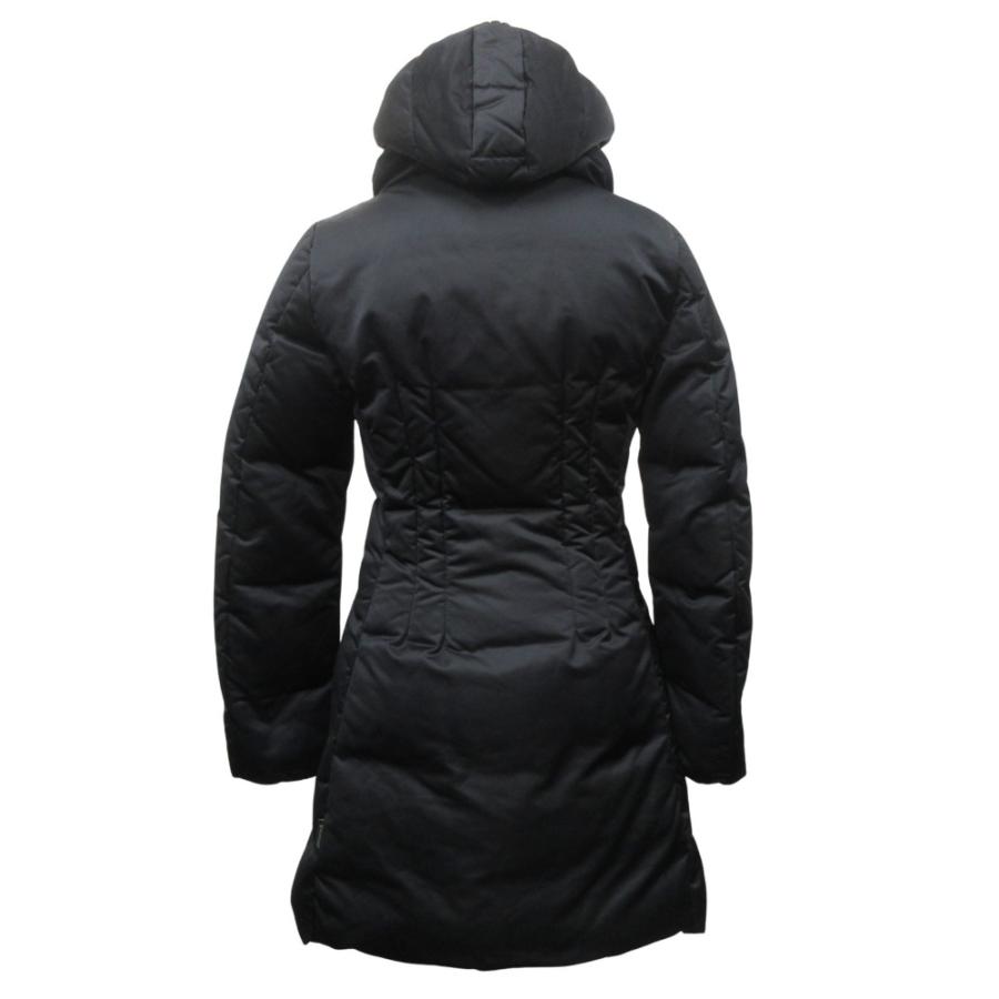 美品 MONCLER モンクレール NIMES ニーム ロング ダウン ジャケット ブルゾン コート サイズ0 XS相当 黒 ブラック レディース 古着 中古 | MONCLER | 03
