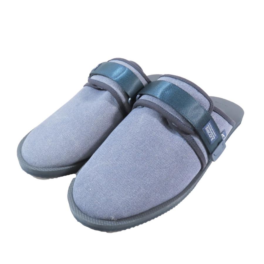 未使用 suicoke スイコック × Daniel Arsham ダニエル アーシャム ZAVO-MABDA サンダル スリッポン スリッパ シューズ 31cm ネイビー メンズ 古着 中古 | suicoke | 02