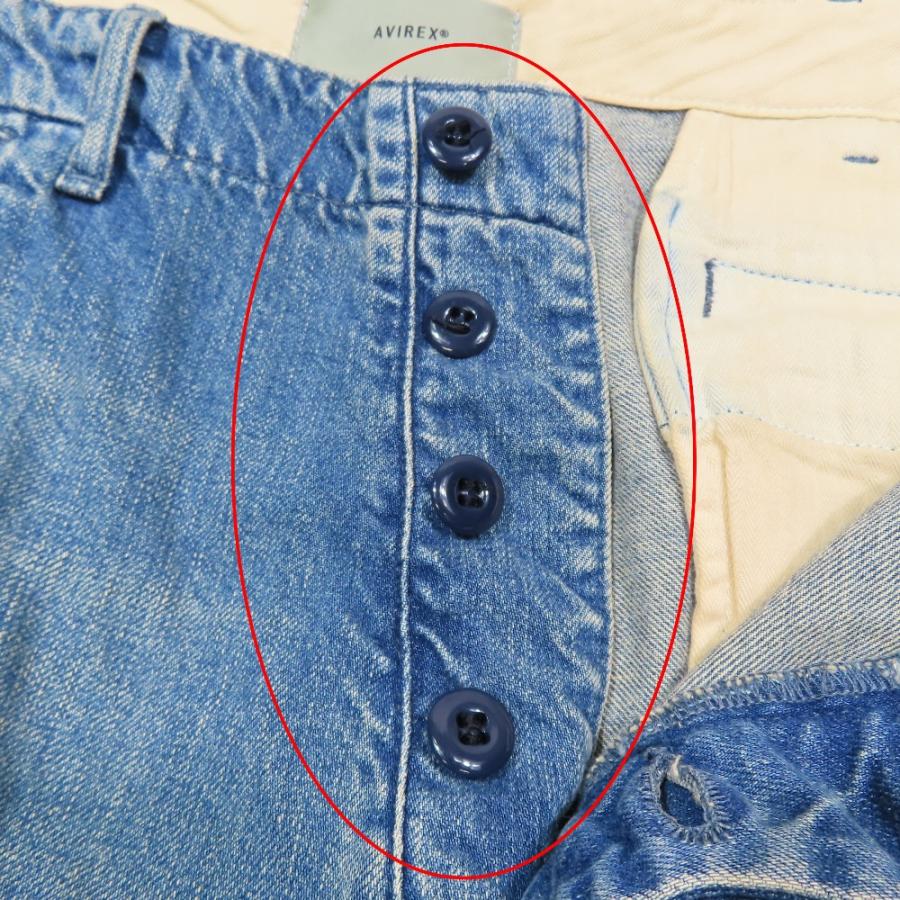 AVIREX（アヴィレックス） 良品 TFQP DENIM TROUSERS デニム