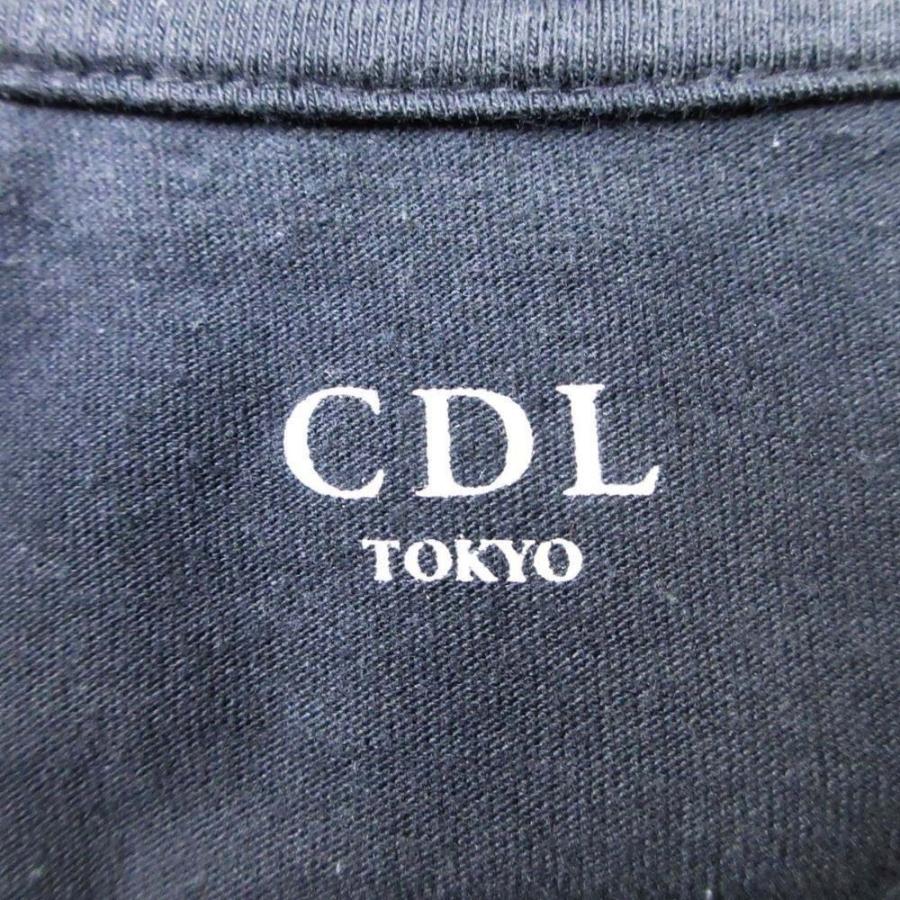 良品 2023年 CDL TOKYO シーディーエル SHEA BUTTER LOGO ロゴプリント Tシャツ カットソー トップス 長袖 L チャコール メンズ レディース 古着 中古 |  | 04