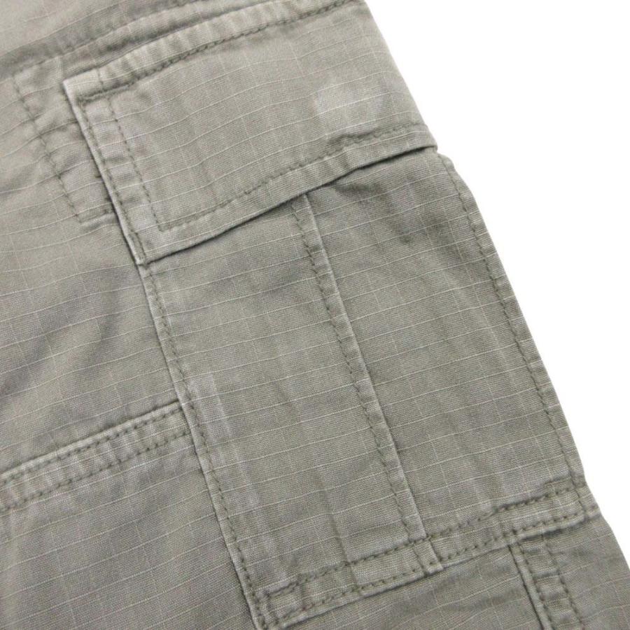 美品 POLO RALPH LAUREN ポロラルフローレン コットン カーゴパンツ イージーウエスト ストレート 7/130 カーキ 子供服 キッズ 古着 中古 | POLO RALPH LAUREN | 03