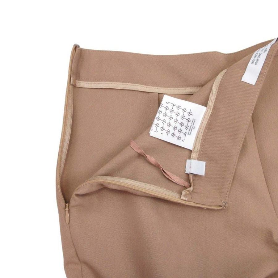 新品同様 rokh ロク TIE HEM TROUSERS タック リボン タイヘム トラウザー ロング フレアパンツ 36 LATTE ラテ レディース 古着 中古 | rokh | 06